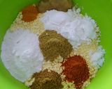 A picture of step 4 of Mushroom Pakoda.