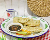 Foto langkah ke 4 dari resep Tempe Tepung Goreng Sambal Kecap.
