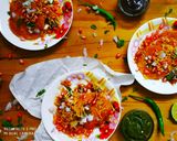 आलू टिक्की चाट (Aloo tikki chaat recipe in Hindi) रेसिपी चरण 6 फोटो