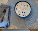 A picture of step 3 of Healthy Blueberry Cheesecake Overnight Oats!!.