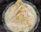 A picture of step 3 of Shahi tukda.