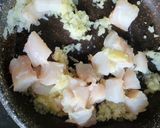Une image de l'étape 4 de Cabillaud curry sauce tomate.