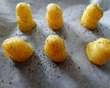 A picture of step 1 of Smoked Scamorza Stuffed Chicken With Potato Stacks.