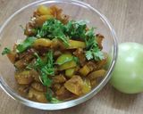 A picture of step 4 of Raw tomato bhaji.