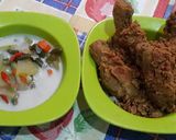 Foto langkah ke 5 dari resep Sayur lodeh bumbu iris.