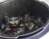 Une image de l'étape 7 de Moules à la Fourme d'Ambert #Cookeo #Recettesdevacances #Septembre #Coquillages.