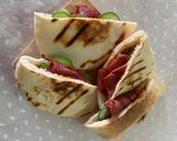 Foto langkah ke 3 dari resep 041. Sandwich Roti Pita.