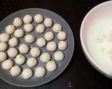 Foto langkah ke 4 dari resep Resep Cilok Bumbu Kacang Untuk Jualan Yang Empuk Dan Enak.