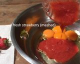 รูปขั้นตอนการทำที่ 1 ของ สูตรเค้กสตรอว์เบอร์รี่เนื้อนุ่ม Strawberry Cake
