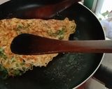 Foto langkah ke 7 dari resep Martabak mie sayur.