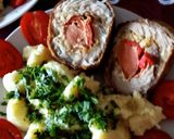 Los caracolas (🐟halfilé morzsába🥚🧄🧅🥗 forgatva kirántva) krumplipürével recept fázis 14 fotója