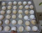 Foto langkah ke 5 dari resep Putri Salju Kacang Eggless.