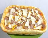 Foto langkah ke 5 dari resep Pizza teflon super empuk sederhana tanpa telur.
