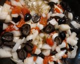 A picture of step 5 of Fried Chickpea Dinner.