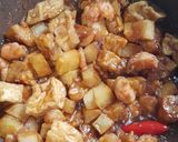 Foto langkah ke 4 dari resep Oseng Tahu Tempe Kentang.