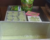 Foto langkah ke 4 dari resep Salad buah mixed agar agar matcha.