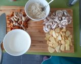 Foto del paso 4 de la receta: Sopa de verduras con crema de anacardos y un toque de mar