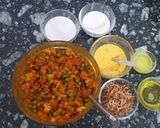 A picture of step 4 of Veg Biryani.
