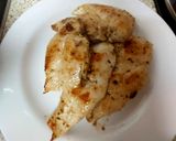 A picture of step 3 of Creamy Garlic Tuscan Chicken 😁.