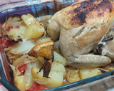 Foto del paso 4 de la receta: Pollo picantón al horno con guarnición