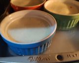 A picture of step 5 of Shahi Creme brulee with Fruity Coconut Crumble bars.