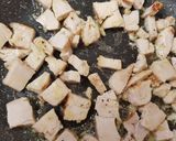 A picture of step 3 of My Smoked Sausage Garlic Chicken & a Veg Rice.