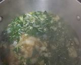 A picture of step 4 of Bok Choy Soup.