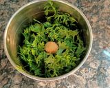 A picture of step 1 of Pani puri.