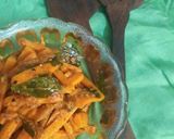 A picture of step 7 of Stir fry Carrot pickle with ginger.