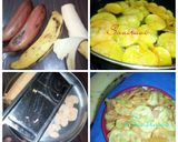 A picture of step 1 of Banana Chips.