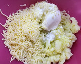 Foto del paso 4 de la receta: Zucchini relleno 🥒🧀🥔