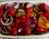 A picture of step 1 of My Roasted Veg.