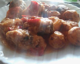 Foto del paso 3 de la receta: Pollo con pimientos y cebolla