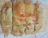Foto langkah ke 3 dari resep Martabak Telur Sayur.