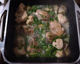 Foto del paso 5 de la receta: Pollo al verdeo