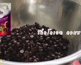 รูปขั้นตอนการทำที่ 2 ของ Molten chocolate cake เค้กช็อกโกแลตสุดชุ่มฉ่ำ