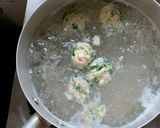 Foto langkah ke 3 dari resep BOLA2 TAHU BAYAM saus tiram.