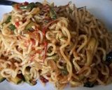 A picture of step 6 of Fried spicy noodles.