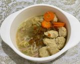 Foto langkah ke 4 dari resep Mie ayam bakso mpasi 1+.