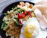 Foto langkah ke 6 dari resep Nasi goreng kampung spesial.