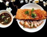 Hình bước làm 4 của món Heo quay giòn bì