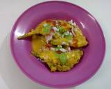 Palak ke pakode with kadhi recipe step 7 photo