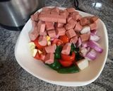 A picture of step 4 of Dumbling in spicy sausage sauce.