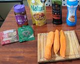 Foto del paso 1 de la receta: 🥕 Zanahorias asadas con mostaza y miel