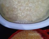 A picture of step 1 of Dahi Bhalla.