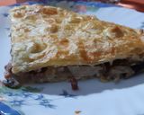 A picture of step 8 of Chicken and Mushroom Puff Pastry Empanada.