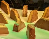 A picture of step 4 of Kunafa Chocolate.