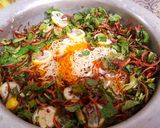 A picture of step 6 of Fish biryani.
