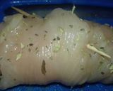 Foto del paso 2 de la receta: Bifes de pollo rellenos con queso