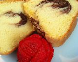 Foto langkah ke 15 dari resep Marmer Cake Jadul Pak Sahak (All in one Method).